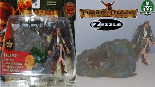 Zizzle Deluxe Captain Jack Sparrow amp Kraken Secrets of the Deep SetPirates of the Caribbean Review [upl. by Us]