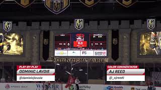 UNLV Rebels 5 vs U Colorado Boulder 23  D1 Hockey  730pm PST  11012024 [upl. by Nollahp]