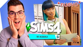 Reacciono a LA NUEVA EXPANSIÓN de Los Sims 4 SE ALQUILA Todos los detalles 😱🏬 [upl. by Aiblis]