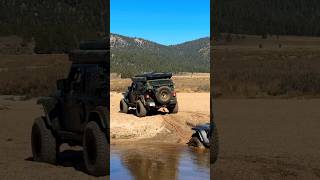 Offroad recovery with my jeep wrangler 392 4wd 4x4vehicles jeep [upl. by Lehcnom]