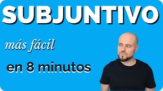 🕜 SUBJUNTIVO más FÁCIL en 8 minutos 🕜 [upl. by Nileve]