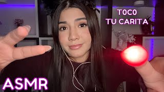 ASMR ESPAÑOL  ¿PUEDO T0C4R tu CARITA  CAN I TOUCH YOUR FACE  Déjame acariciar tu CARITA [upl. by Witty739]