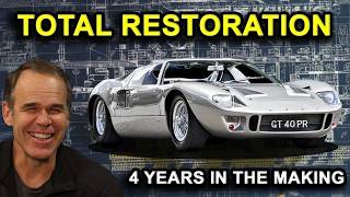 FULLY Restoring a 1966 GT40 MKI Road Car [upl. by Acitel]