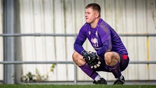 Miles Bartram  Romsey Town goalkeeper vs Follands [upl. by Rodie]