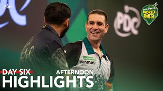 BATTLING BACK  Day Six Afternoon Highlights  202324 Paddy Power World Darts Championship [upl. by Ardnohs]