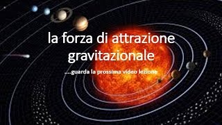 forza di attrazione gravitazionale [upl. by Maximilian]