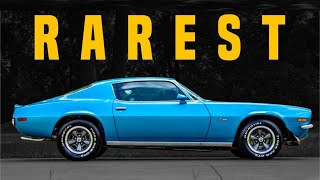 20 RAREST Chevrolet Camaros Ever Made [upl. by Gaudette]