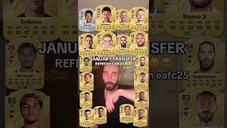 January transfer refresh cards on eafc25 with Bellingham Brother and Neymar [upl. by Kenzie]