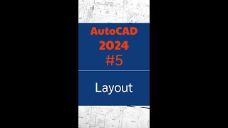 CAD5  LAYOUT  Tự học AutoCAD 2024 [upl. by Yffat]