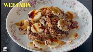 Weetabix breakfast  worlds slimming HEB breakfast recipe  simple breakfast recipe  healthy recipe [upl. by Ahsieken431]