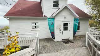 Walking Tour at a Quebec Whale Watching Lookout [upl. by Klarika]