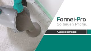 FormelPro Ausgleichsmasse Anwendervideo [upl. by Eenram]