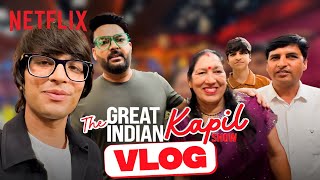 souravjoshivlogs7028 Poore Family Ke Saath The Great Indian Kapil Show Ka Tour [upl. by Lemon797]