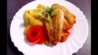 Pangasius Filet auf buntem Paprikagemüse  ein farbenfrohes Geschmackserlebnis 49 [upl. by Anayt]