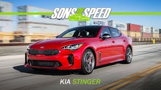 2018 Kia Stinger GT2 AWD  Sons of Speed [upl. by Zoarah]