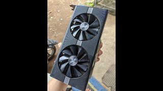 Cara Repaste amp Cleaning Sapphire Nitro RX 580 [upl. by Adlesirg]