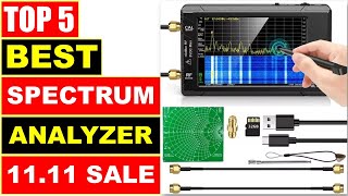 BEST Spectrum Analyzer In 2024  Top 5 best handheld spectrum analyzer On AliExpress [upl. by Leahcimsemaj]