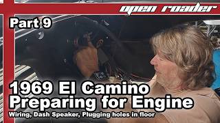 1969 El Camino Dakota Digital Gauges Dash Speaker Upgrade Wiring  Part 9 4k [upl. by Haas681]