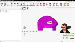 Altair Hyperworks 20221 Direct Transient Response Analysis of a bracket OST1310 [upl. by Suisyola]