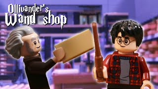 LEGO Harry Potter  Diagon Alley Ollivander’s wand shop stopmotion [upl. by Tsew]