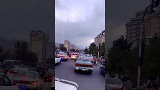 Baraki intersection traffic  Kabul Afghanistan  ازدهام چهار راهی برکی  کابل افغانستان [upl. by Annawahs]