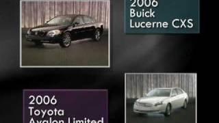 Buick Lucerne 2006 Competitive Comparisons [upl. by Ecallaw]