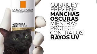 Anthelios Age Correct SPF 50  Protector solar La Roche Posay opinión reseña [upl. by Theodore]