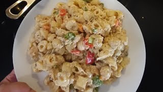 cheesy chicken white sauce pasta my style must try like subscribe pleasesubscribemychannel 🙏 [upl. by Liesa]