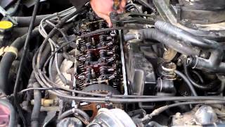 198689 Honda Accord valve adjustment part 2 [upl. by Berner643]