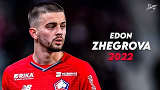 Edon Zhegrova 2022 ► Amazing Skills Assists amp Goals  Lille  HD [upl. by Ynohtona]