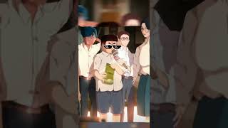 Nanga hoke thorei exam likh raha tha shorts funny animation lilyash [upl. by Ennovart]