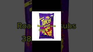 Getting to 50 subs takis Roadto50 [upl. by Giglio]