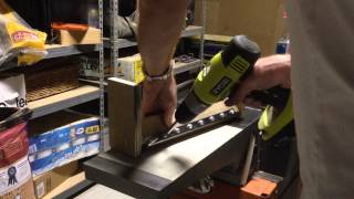 125 inch planer blade sharpening jig Wwwnewtonwoodcraftcom [upl. by Thurston20]