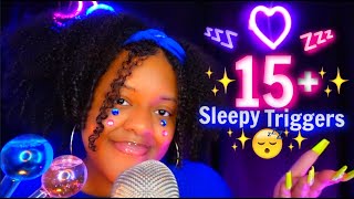 ASMR  15 Triggers for Deep Sleep amp Tingles 😴💗✨Your Favorites 💙💤 VIEWERS CHOICE ♡ [upl. by Mira]