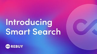 Rebuy Smart Search  AIpowered personalized search for Shopify [upl. by Wagstaff]