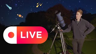 🔭💫 STARGAZING LIVESTREAM  AURORA  🤩💫 [upl. by Llesirg]