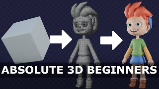 Tutorial Blender MODELLING For Absolute Beginners  Low Poly Girl [upl. by Vasquez]