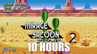 Sonic Mania  Mirage Saloon Zone Act 2 Extended 10 Hours [upl. by Yllil]