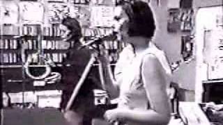 Stereolab Peng 33 and Super Falling Star at a record shop performance [upl. by Steen767]