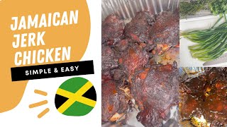 Jerk Chicken with Jerk BBQ Sauce Recipe [upl. by Ydwor]