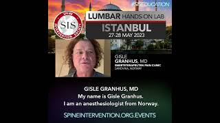 SIS May 2023 Lumbar BioSkills Lab in Istanbul Turkey [upl. by Zeralda]