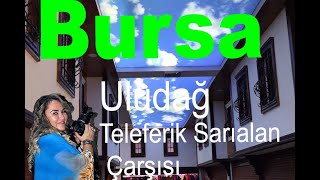 Bursa Uludağ Teleferik Sarıalan İstasyonu ve Çarşısı Bursa UludağTeleferik Sarıalançarşısı [upl. by Kerge]