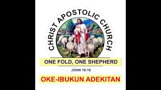 Christ Apostolic Church OkeIbukun Adekitan Sunday Service [upl. by Opiak]