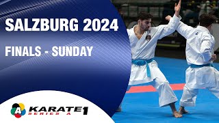 Karate1 SALZBURG  FINALS SUNDAY  WORLD KARATE FEDERATION [upl. by Vaules]