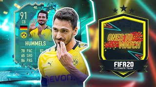 FLASHBACK Mats Hummels 💫 amp OTW upgrade SBC  FIFA 20 Ultimate Team [upl. by Alah304]