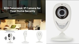 180 Cloud Camera Wifi Globe Panoramic Camera 360 degree Fisheye IP Camera [upl. by Aimahc]