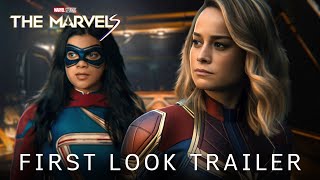 Marvel Studios THE MARVELS  First Look Trailer 2023 Captain Marvel 2 [upl. by Artenal]