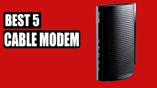 5 BEST CABLE MODEMS 2022 [upl. by Goldwin]