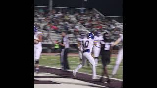 Rushing touchdown by Dean Krenek 26 Anderson Trojans Week Ten 2024 [upl. by Karoline]