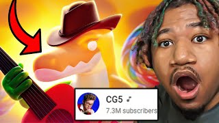 BEST SONG EVER CG5  Somebody Real The Amazing Digital Circus Song Animation REACTION [upl. by Leiba]